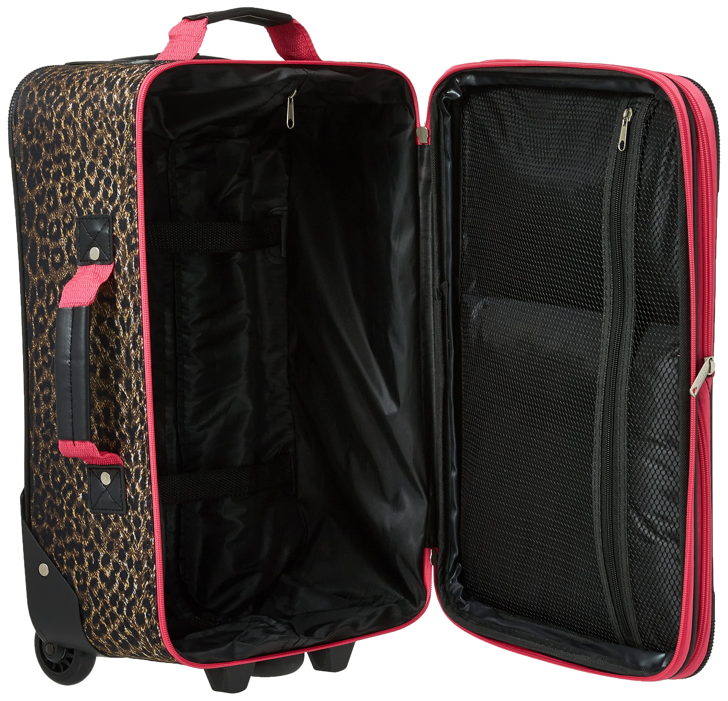 Rockland Expandable Dot Luggage Set - 2 Piece -  by Handbags Specialist Headquarter | Available at Handbags Specialist Headquarter