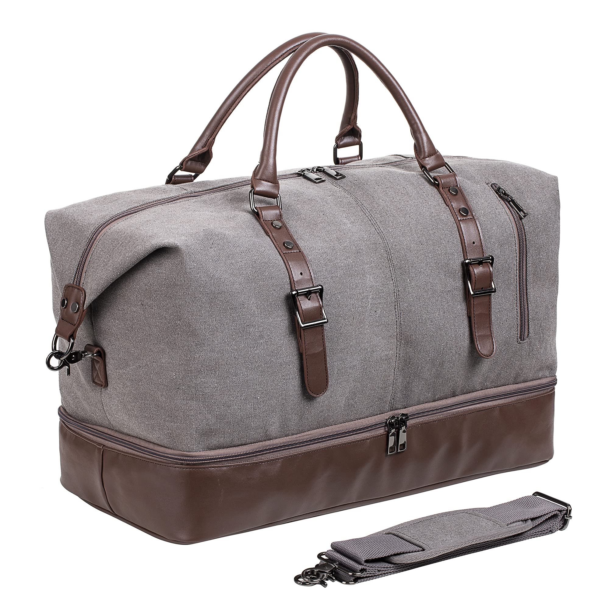 Weekender Overnight Travel Bag with Shoe Pouch