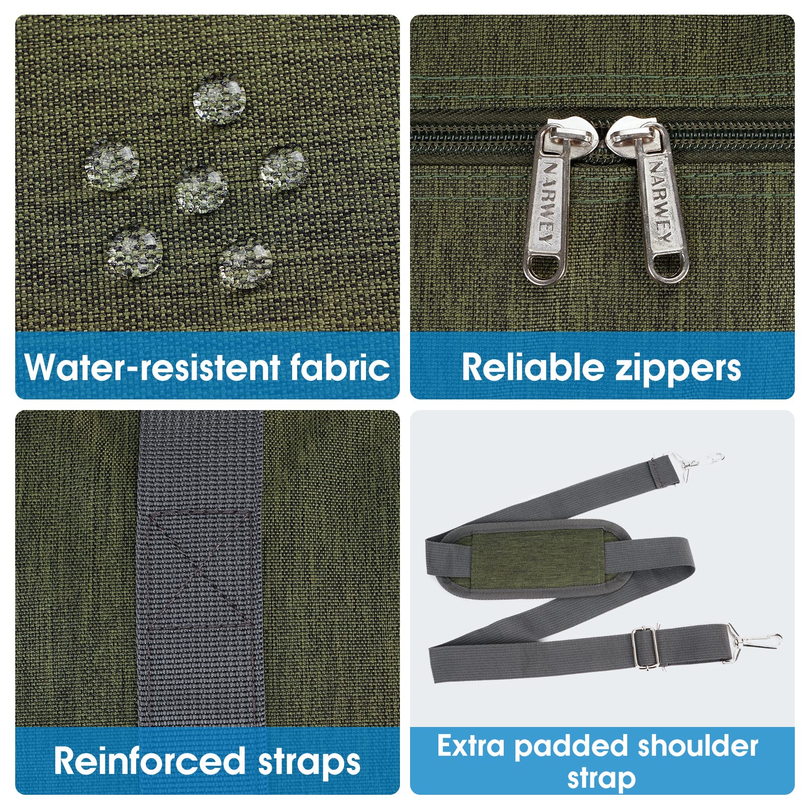 Narwey Air Duffle 22x14x9 - Luggage Travel Bags by Handbags Specialist Headquarter | Available at Handbags Specialist Headquarter