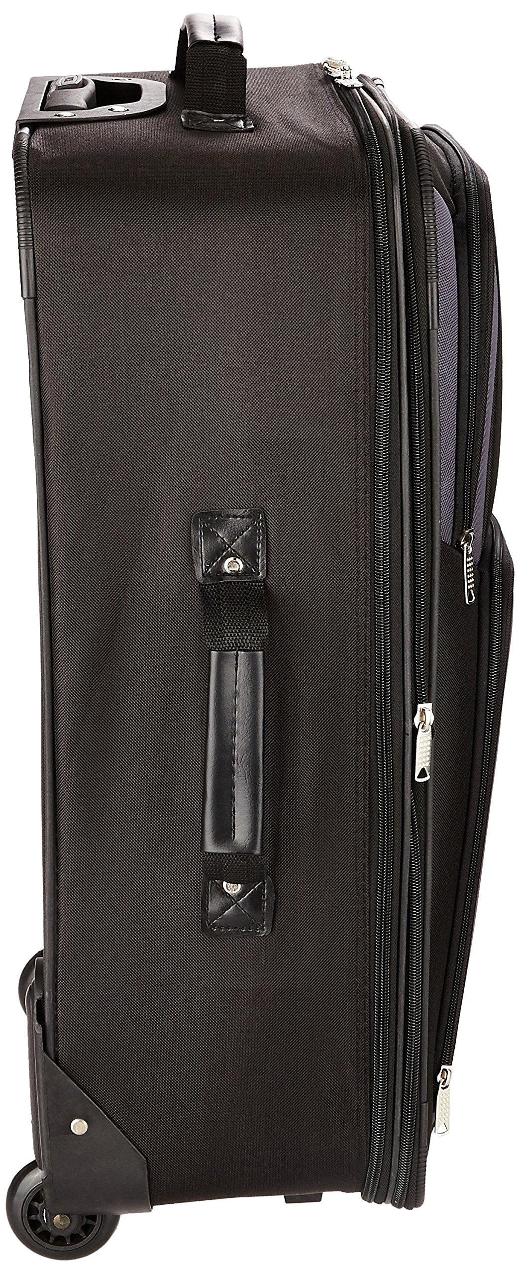 Charcoal Rockland Journey Expandable Luggage Set -  by Handbags Specialist Headquarter | Available at Handbags Specialist Headquarter