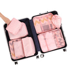 TravelMate 8-Piece Packing Cubes - Luggage Travel Bags by Handbags Specialist Headquarter | Available at Handbags Specialist Headquarter