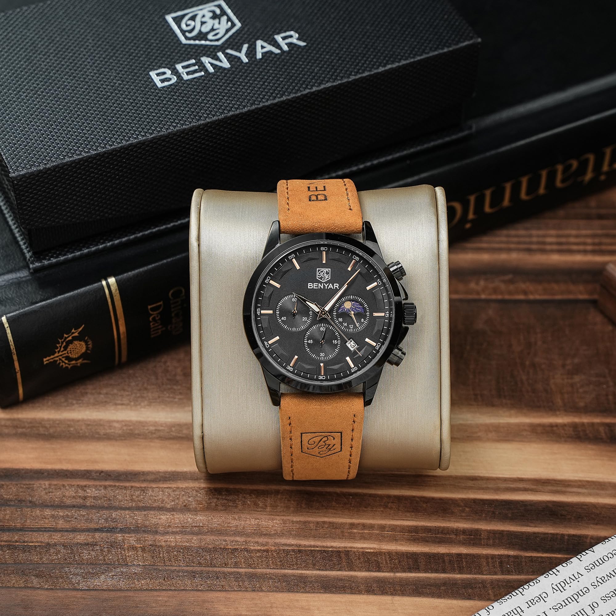 Benyar ChronoPro: Men's Quartz Fashion Watch