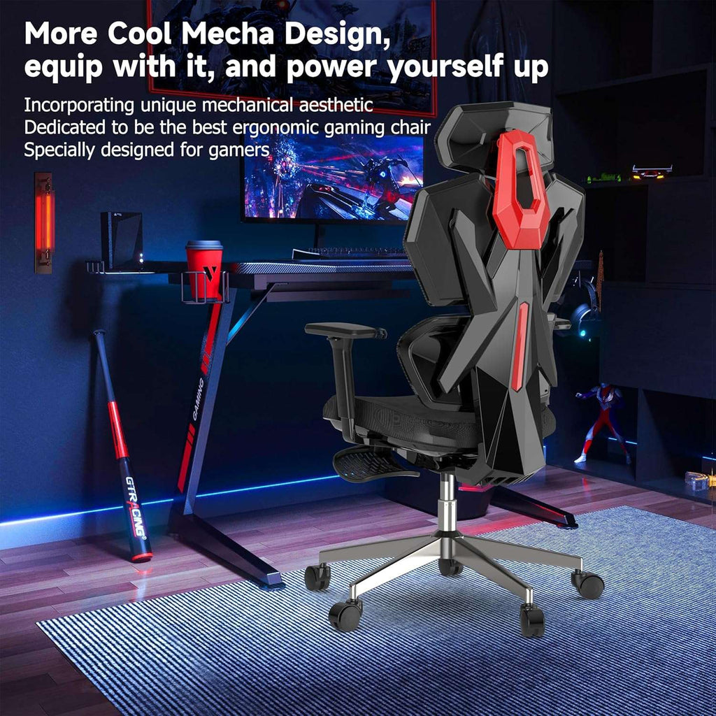 ErgoMax Gaming Chair: Tall & Recline Comfort - Gaming Accessories by Handbags Specialist Headquarter | Available at Handbags Specialist Headquarter