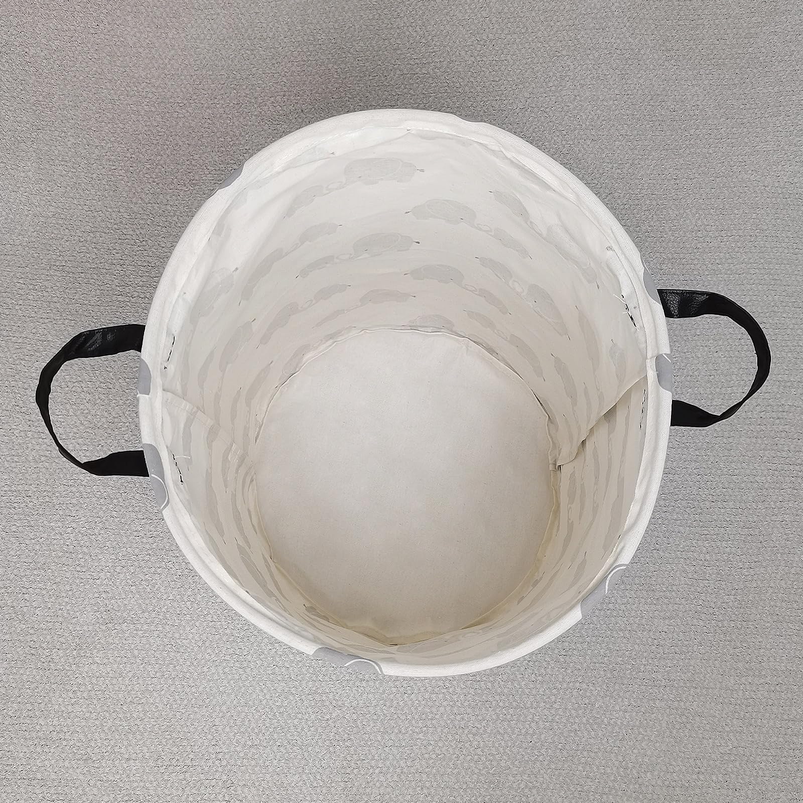 Collapsible Canvas Hamper by LANGYASHAN - Laundry Baskets by Handbags Specialist Headquarter | Available at Handbags Specialist Headquarter