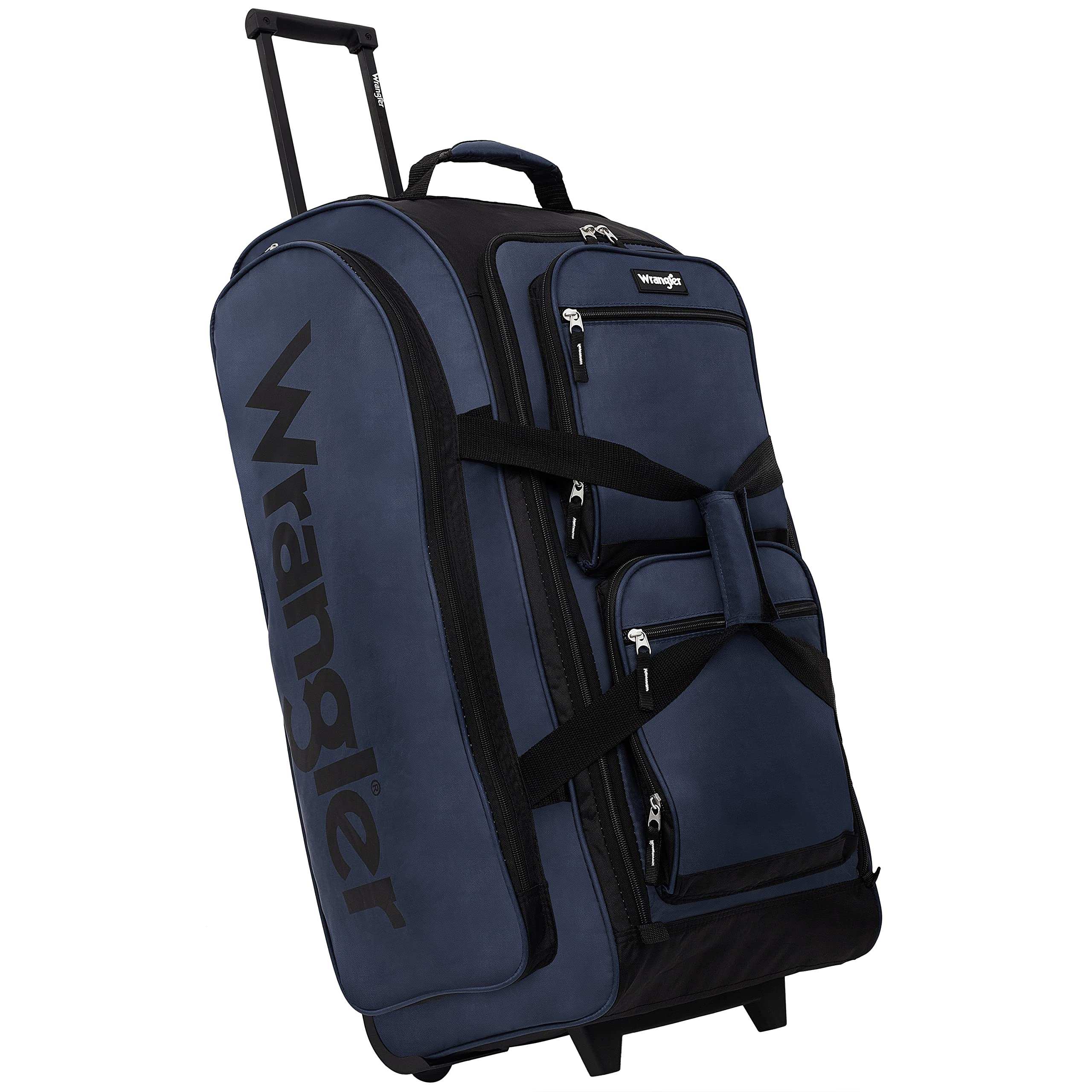 Wrangler Wesley Rolling Duffel Bag - Luggage Travel Bags by Handbags Specialist Headquarter | Available at Handbags Specialist Headquarter