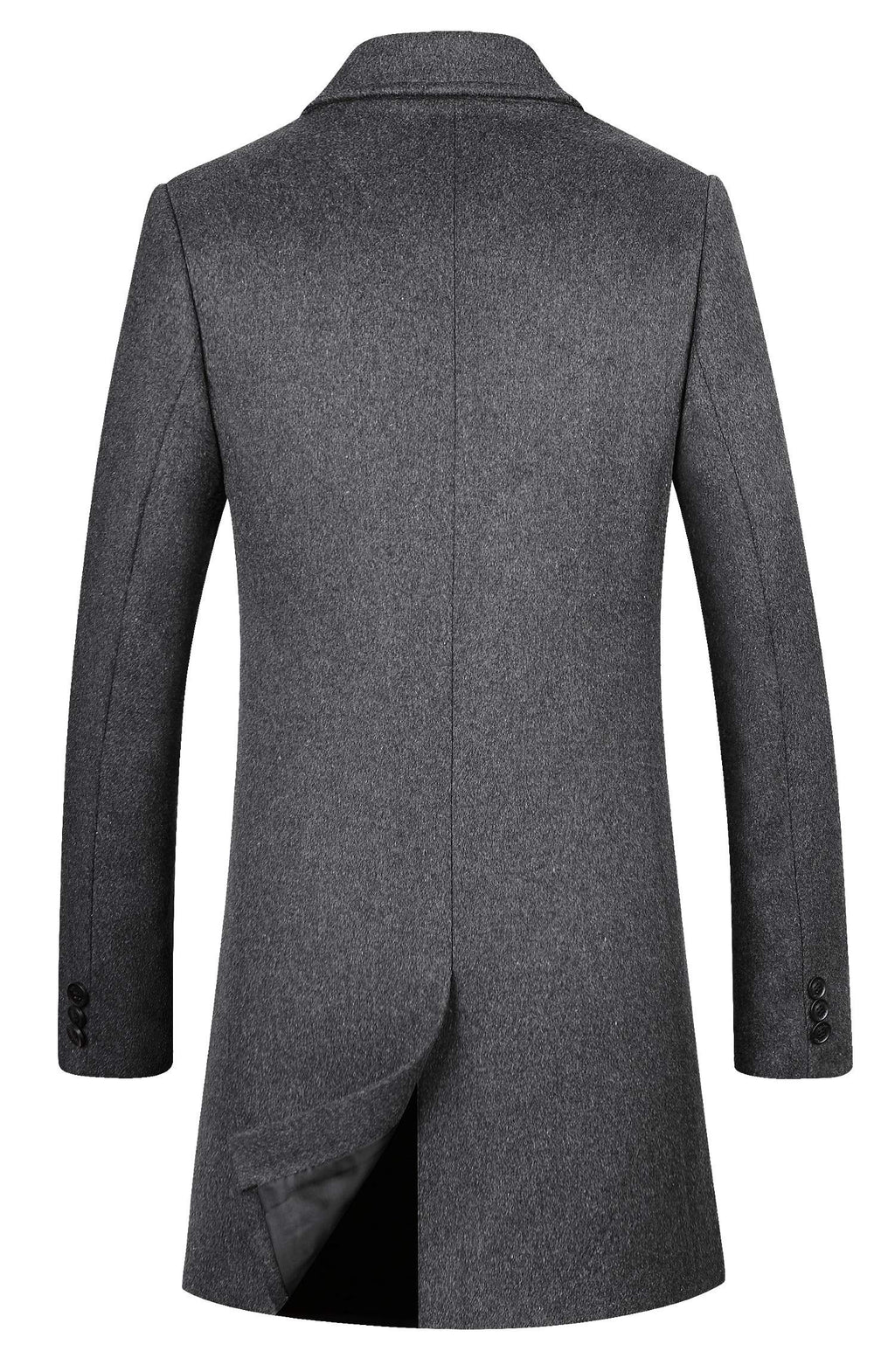 Men's Premium Wool Blend Double Breasted Coat