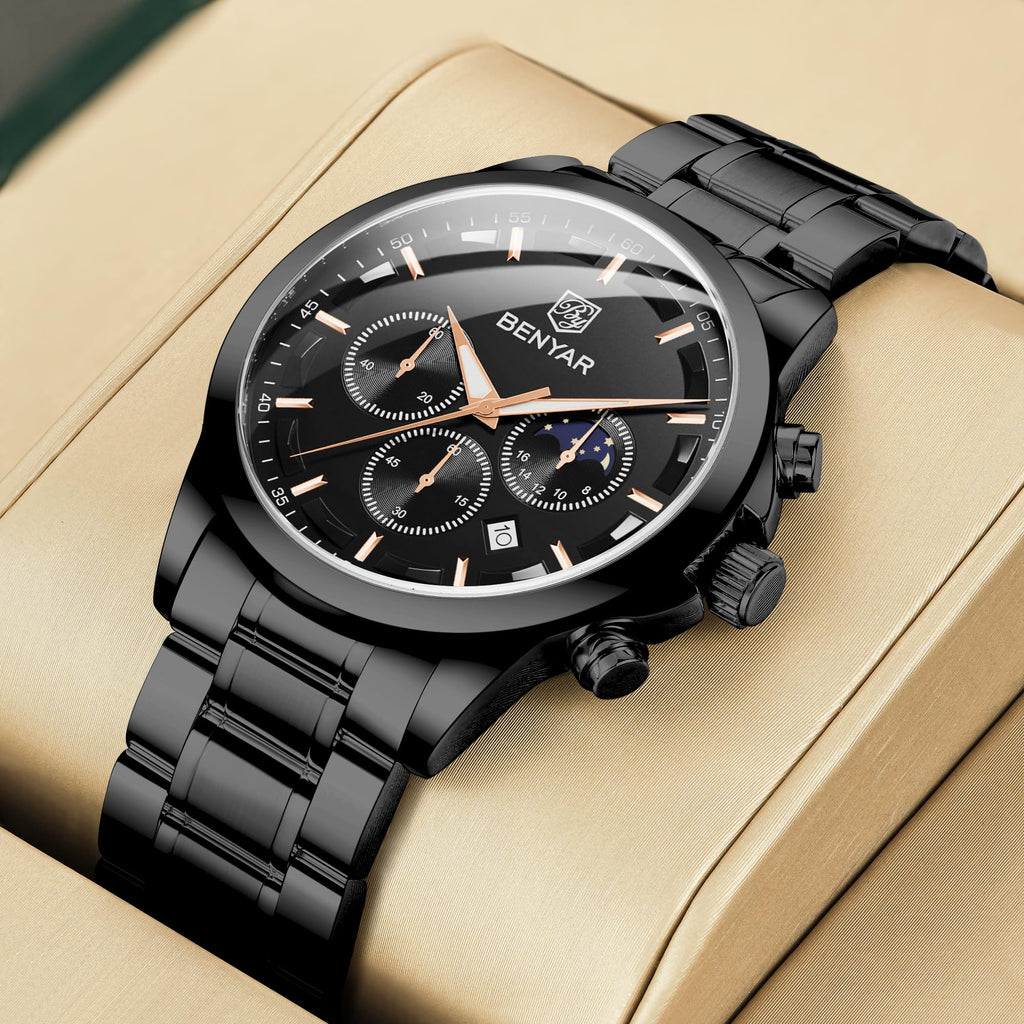 Benyar ChronoPro: Men's Quartz Fashion Watch