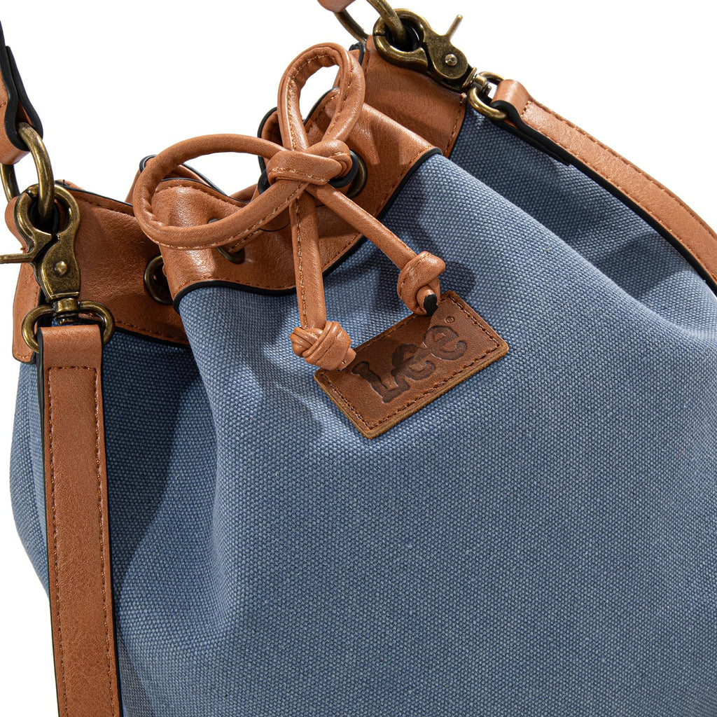 Montana West Lee Drawstring Hobo Bucket Bag -  by Handbags Specialist Headquarter | Available at Handbags Specialist Headquarter