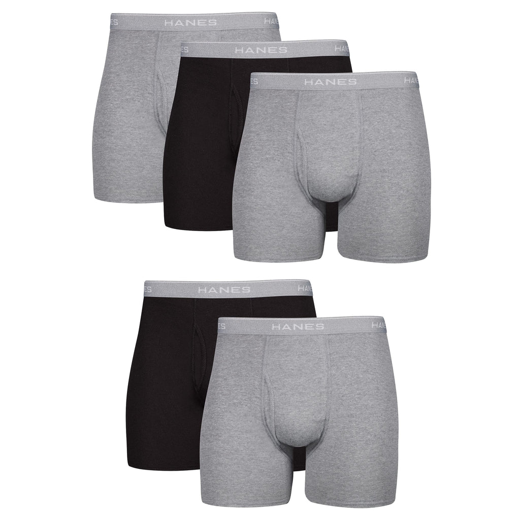 Hanes Men's Boxer Briefs Pack - Cool & Breathable