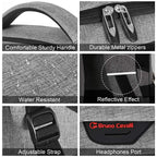 SecureSlim Laptop Backpack with USB & Water Resistance - Backpack Bags by Handbags Specialist Headquarter | Available at Handbags Specialist Headquarter