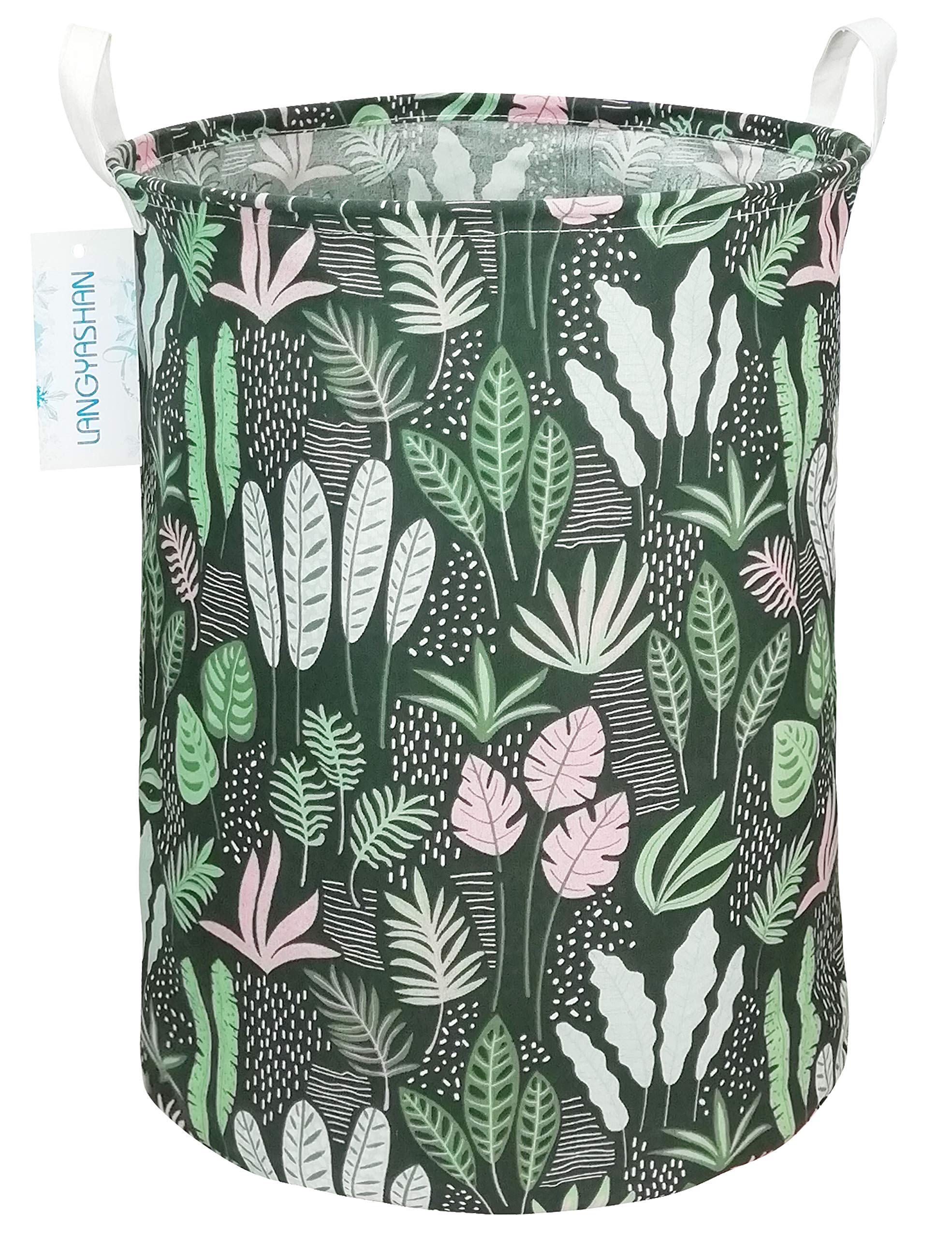 Collapsible Canvas Hamper by LANGYASHAN - Laundry Baskets by Handbags Specialist Headquarter | Available at Handbags Specialist Headquarter