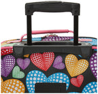 Rockland Expandable Dot Luggage Set - 2 Piece -  by Handbags Specialist Headquarter | Available at Handbags Specialist Headquarter