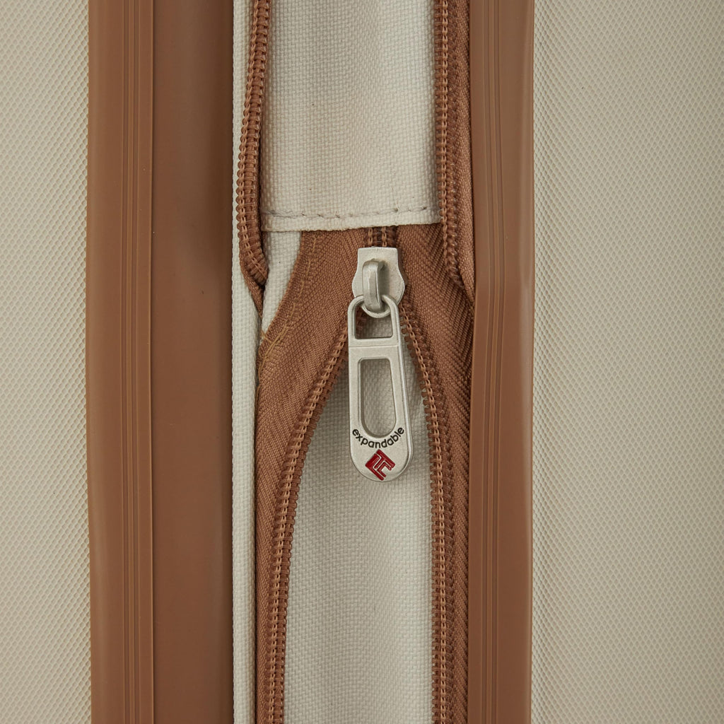 Rose Gold Hardside Luggage Set - 4-Piece Travel Kit -  by Handbags Specialist Headquarter | Available at Handbags Specialist Headquarter