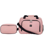 Rose Gold Hardside Luggage Set - 4-Piece Travel Kit -  by Handbags Specialist Headquarter | Available at Handbags Specialist Headquarter