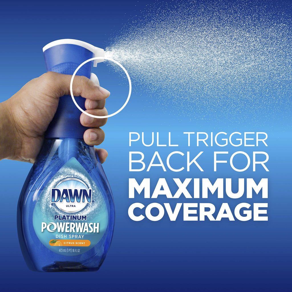 Dawn Powerwash Fresh: 1 Spray + 3 Refill Bundle - Dish Soap Liquid by Handbags Specialist Headquarter | Available at Handbags Specialist Headquarter