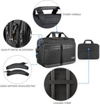 KROSER Laptop Bag up to 17.3 Expandable - Black