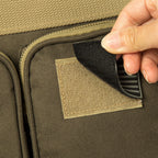 K-Cliffs Heavy Duty Tactical Range Duffel Quality Gear Travel Sports Gym Equipment Bag Military Molle Lockable Zippers with US Flag Patch 27 Inch Black – ##variant## 