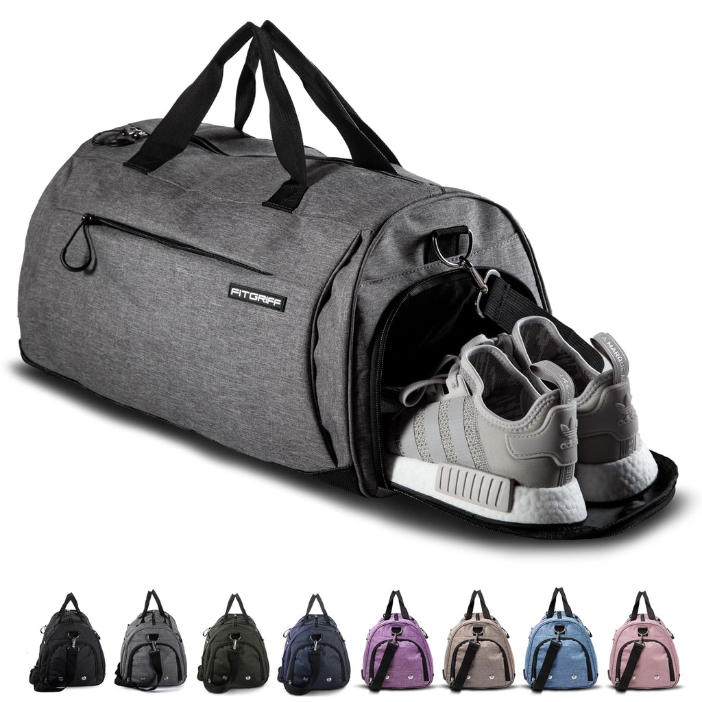Fitgriff® Gym Bag with Shoe & Wet Compartment