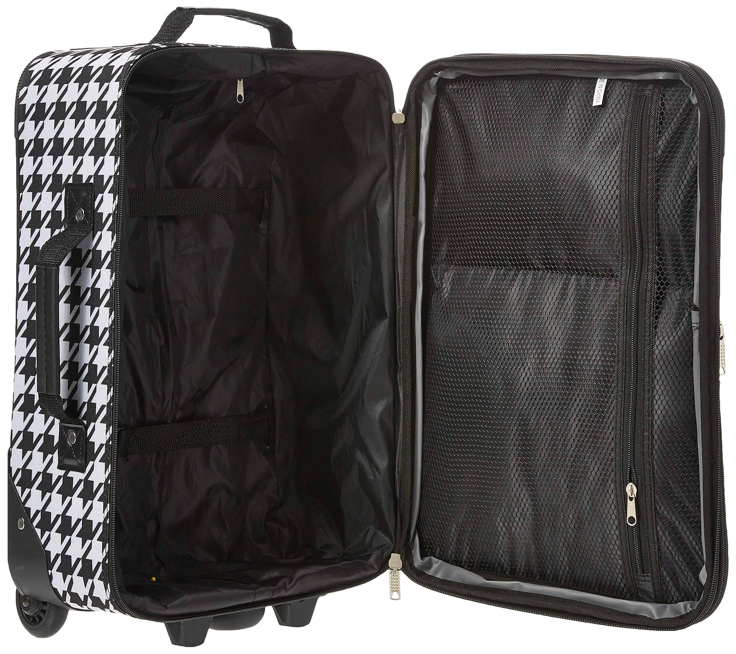 Rockland Expandable Dot Luggage Set - 2 Piece -  by Handbags Specialist Headquarter | Available at Handbags Specialist Headquarter