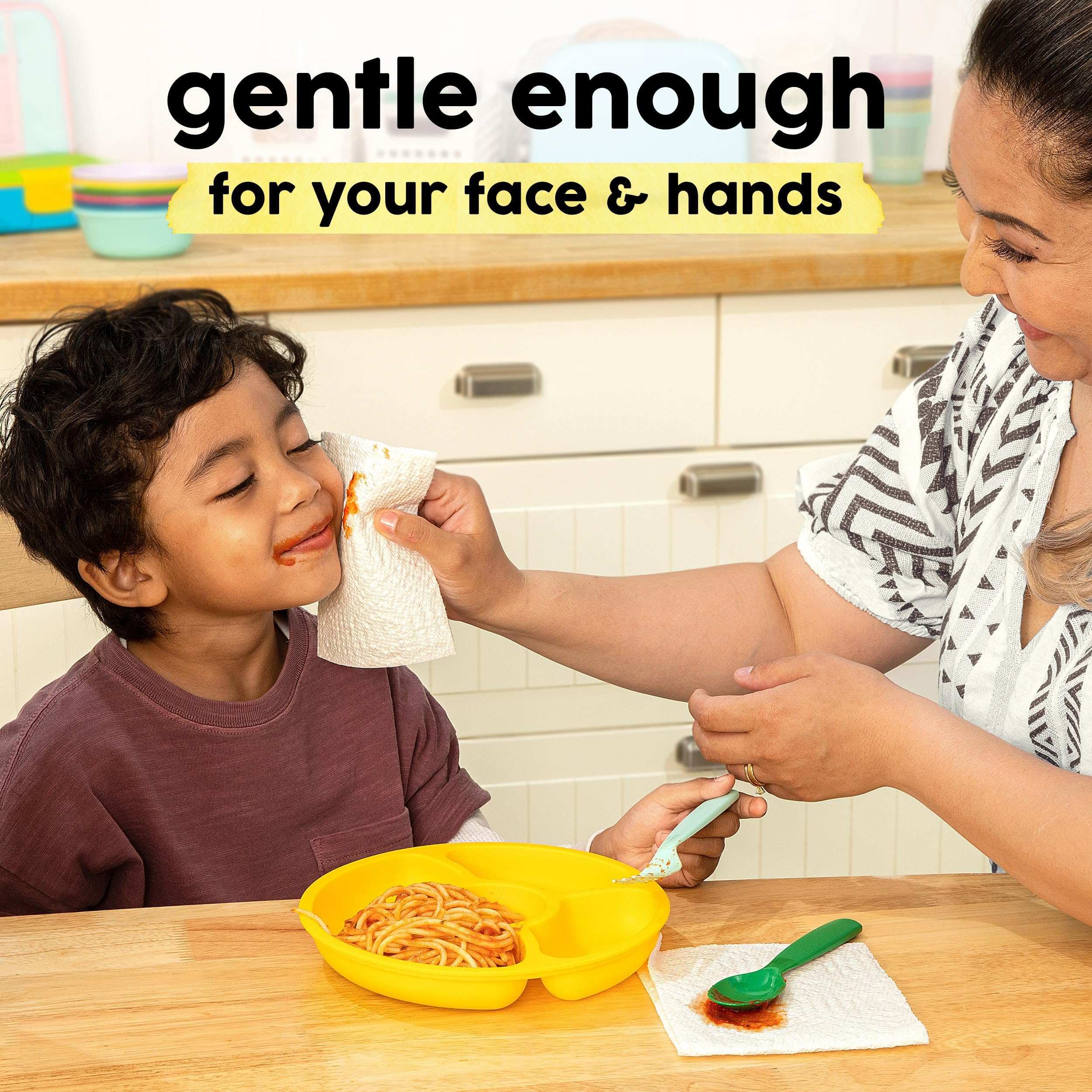 QuickClean Triple White Towels - 6 Roll Equivalent -  by Handbags Specialist Headquarter | Available at Handbags Specialist Headquarter