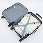 Rose Gold Hardside Luggage Set - 4-Piece Travel Kit -  by Handbags Specialist Headquarter | Available at Handbags Specialist Headquarter