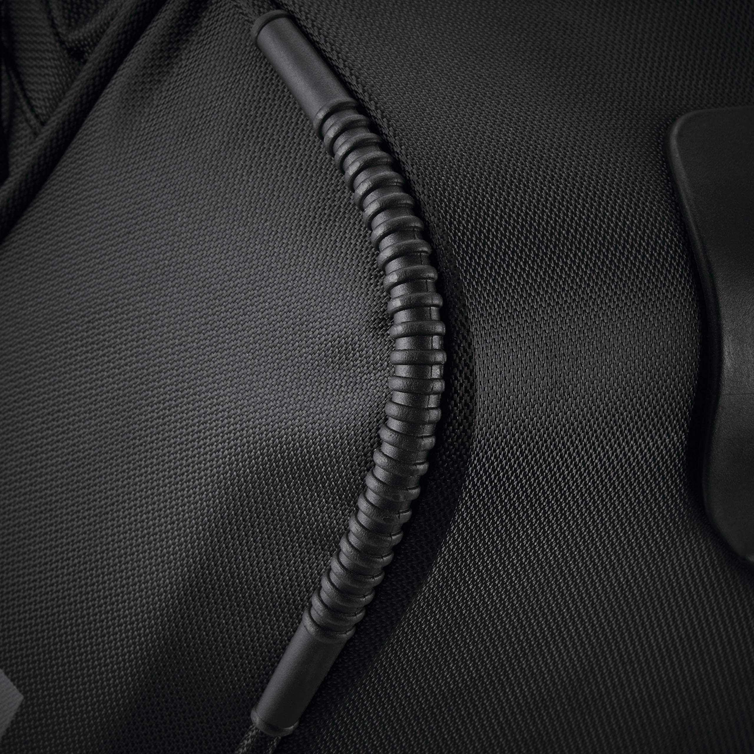 Andante 2 Rolling Duffel - 22 Sleek Black Travel Bag -  by Handbags Specialist Headquarter | Available at Handbags Specialist Headquarter