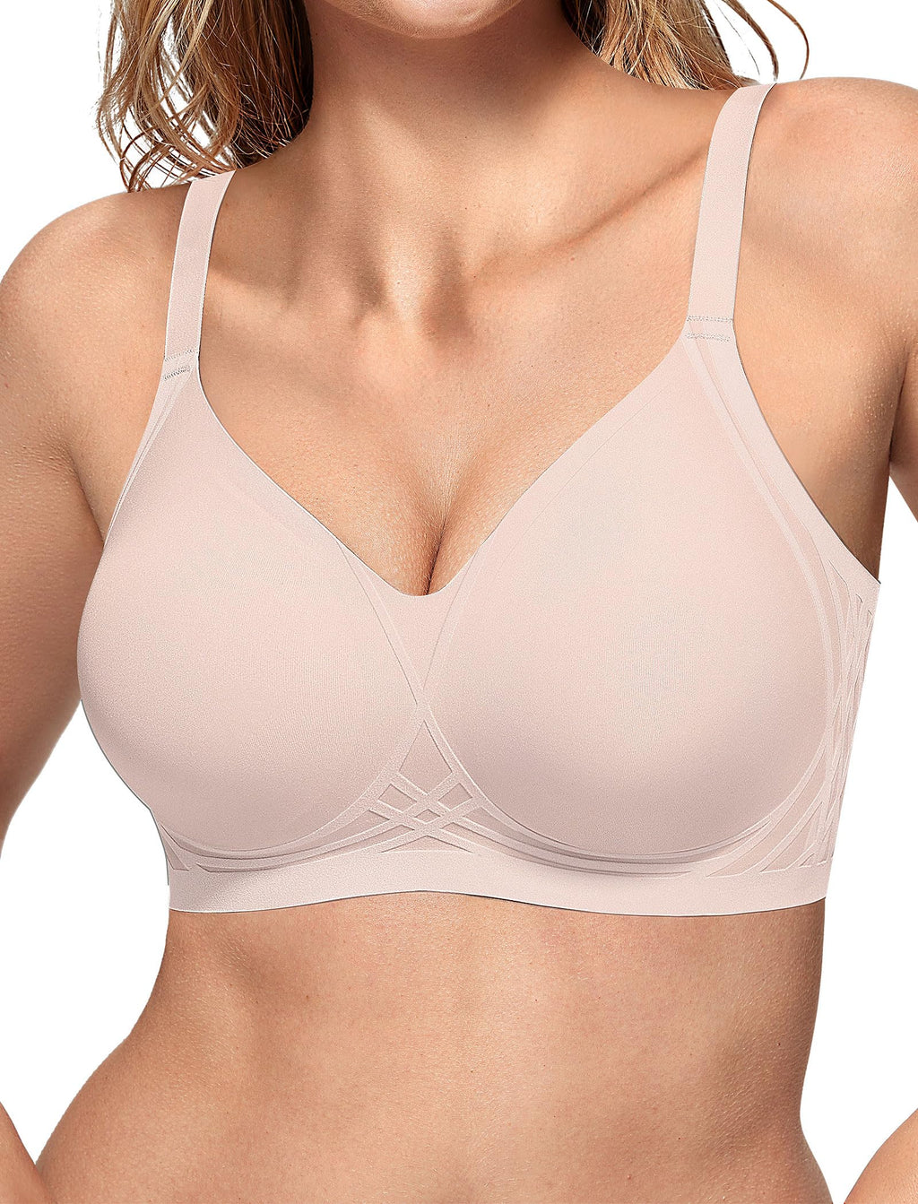 Vertvie Seamless Wireless Push-Up Bralette