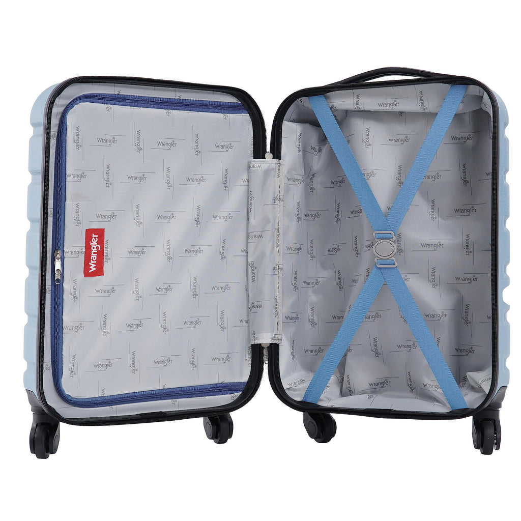 Wrangler 22 Olive Hardside Spinner Carry-On