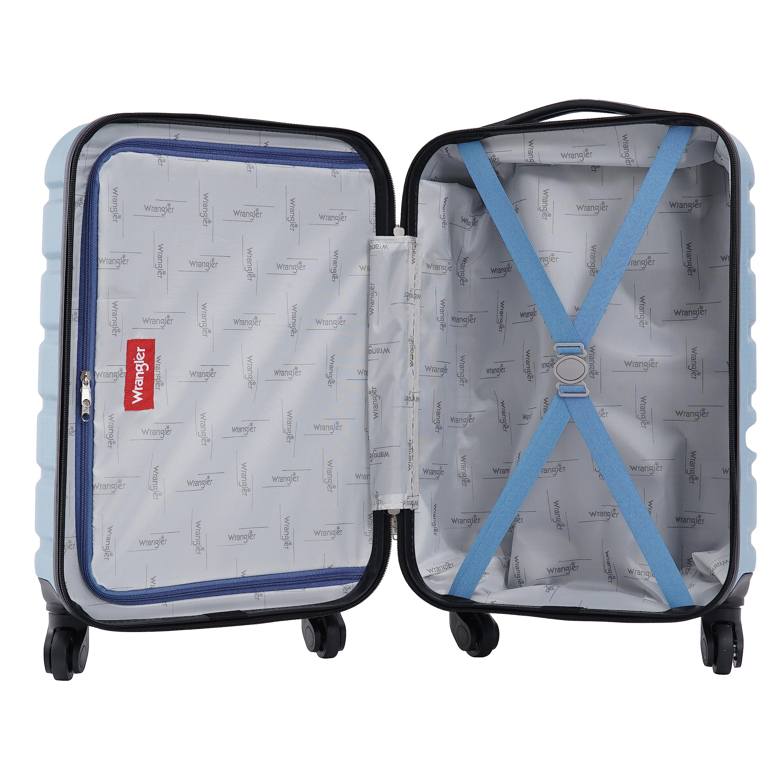 Wrangler 22 Olive Hardside Spinner Carry-On
