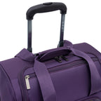 TPRC Smart Purple Underseat Carry-On with USB Port -  by Handbags Specialist Headquarter | Available at Handbags Specialist Headquarter
