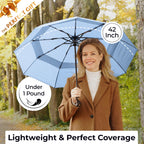 TUMELLA Elite Windproof Travel Umbrella -  by Handbags Specialist Headquarter | Available at Handbags Specialist Headquarter