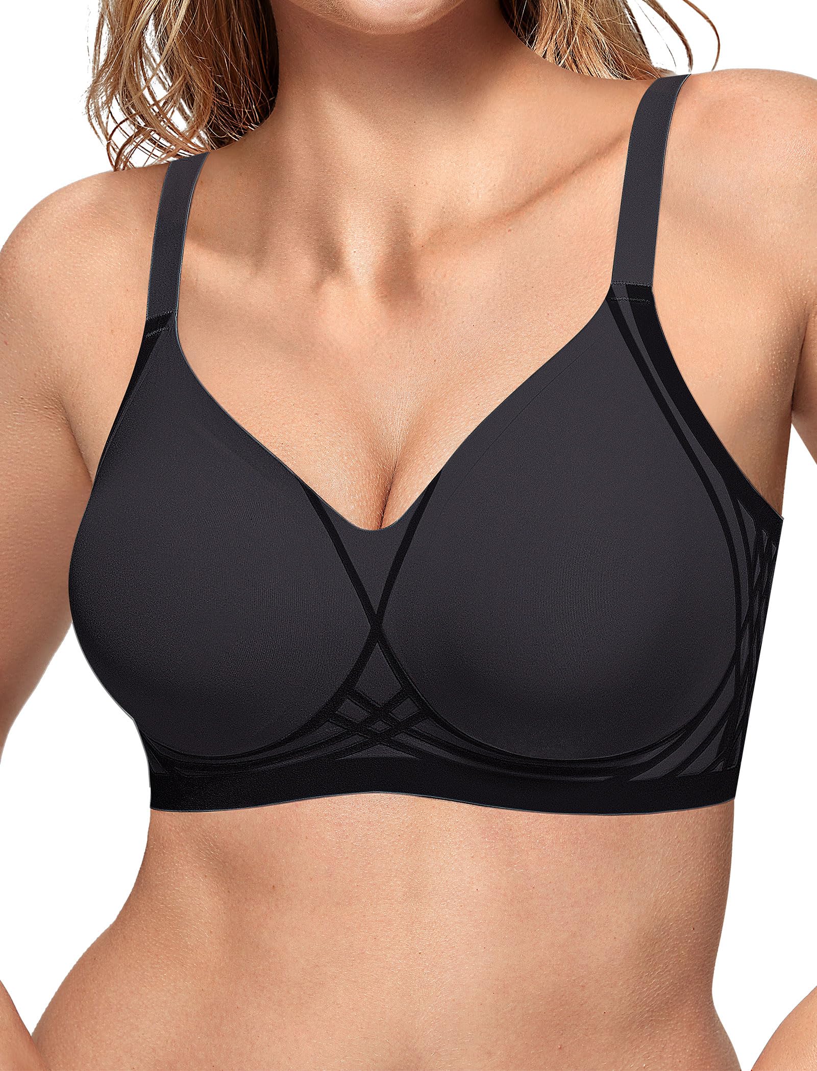 Vertvie Seamless Wireless Push-Up Bralette