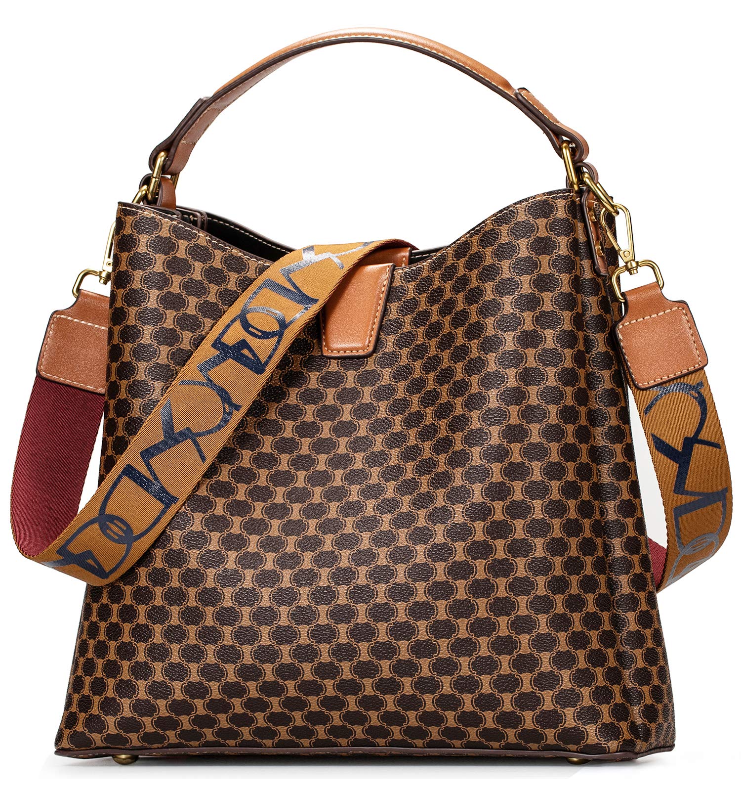 Women's Vintage Leather Satchel Handbag