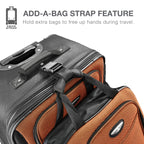 Travel Select Amsterdam 4-Pc Expandable Luggage Set -  by Handbags Specialist Headquarter | Available at Handbags Specialist Headquarter