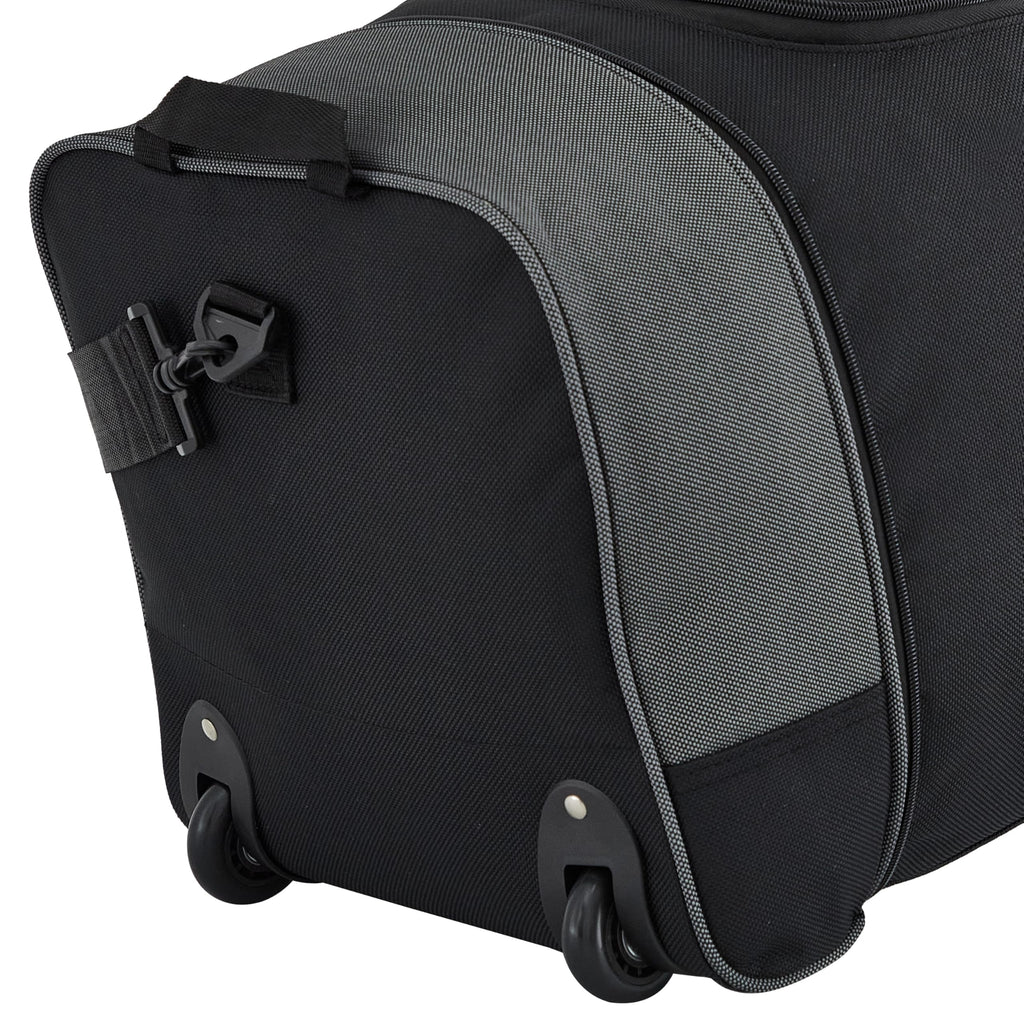 Traveler's Club Expandable Rolling Duffel Bag 32 -  by Handbags Specialist Headquarter | Available at Handbags Specialist Headquarter