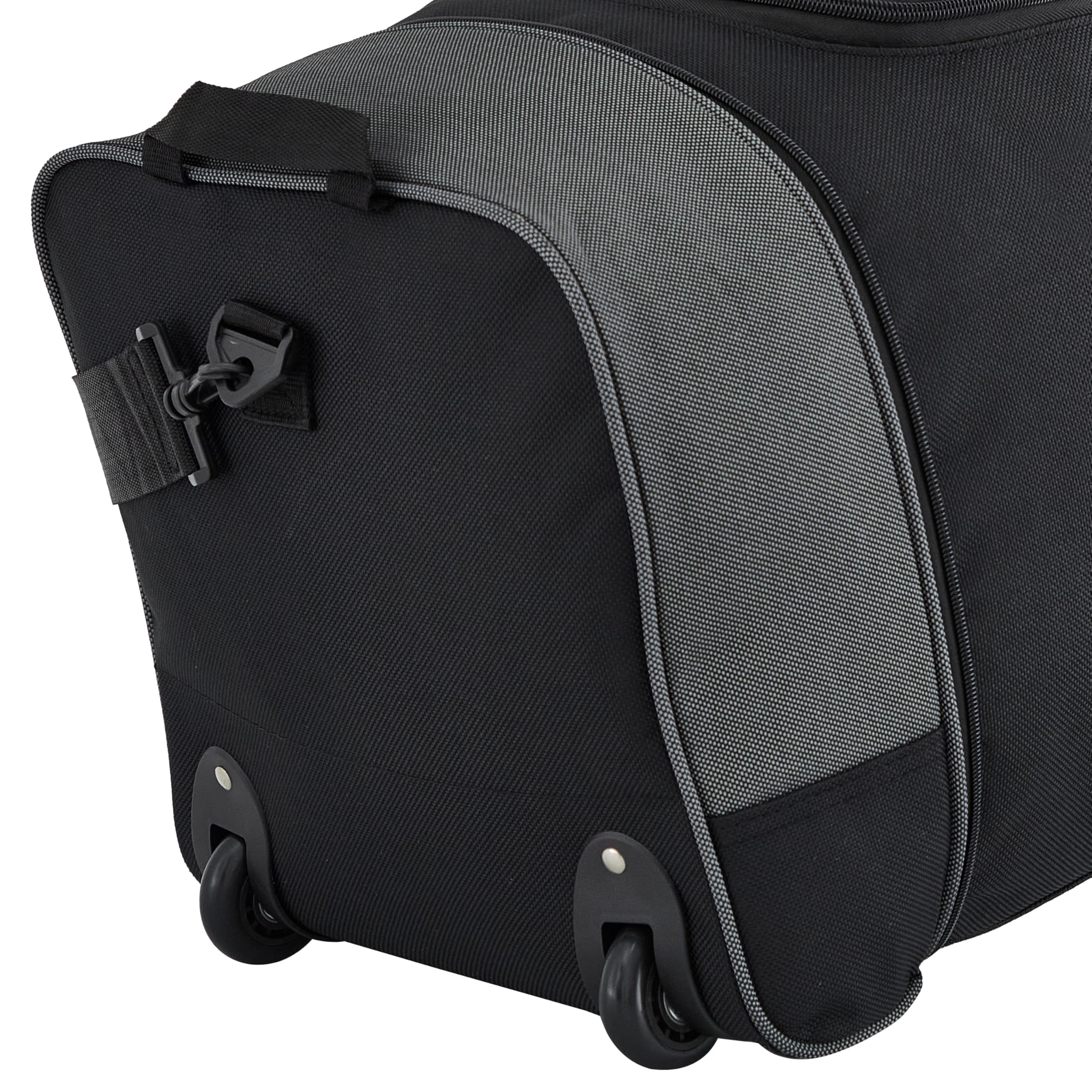 Traveler's Club Expandable Rolling Duffel Bag 32 -  by Handbags Specialist Headquarter | Available at Handbags Specialist Headquarter