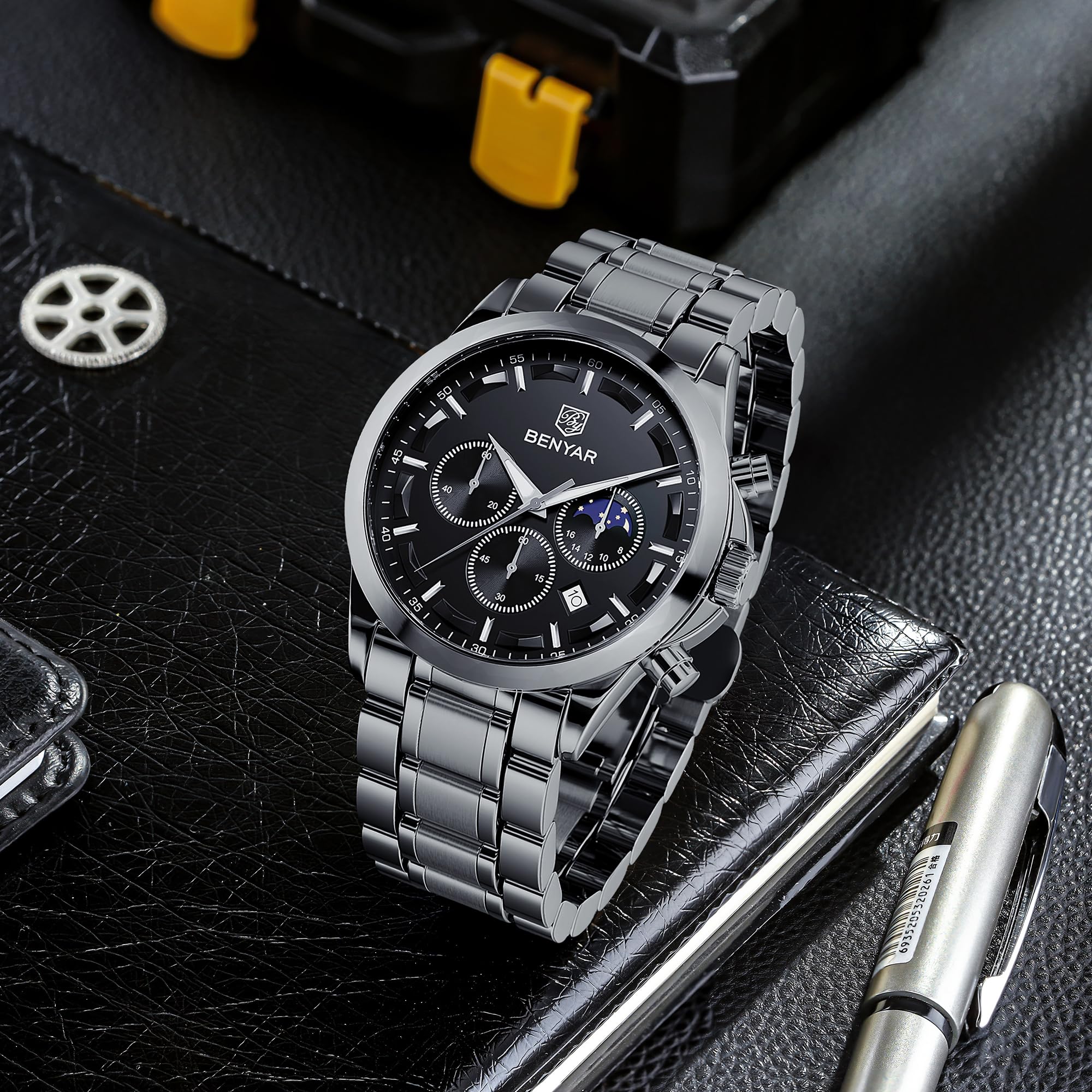 Benyar ChronoPro: Men's Quartz Fashion Watch