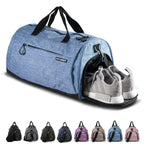 Fitgriff® Gym Bag with Shoe & Wet Compartment