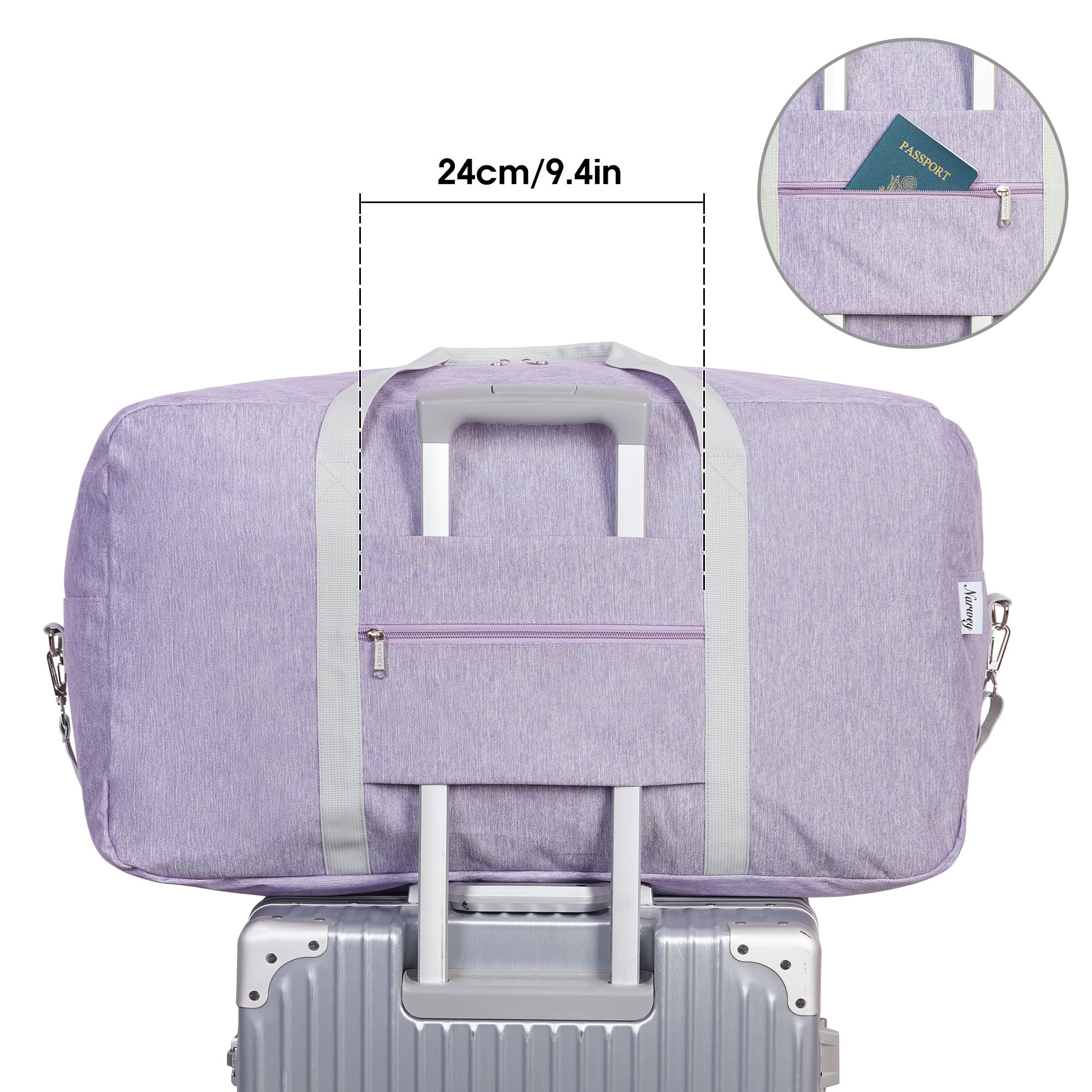 Narwey Air Duffle 22x14x9 - Luggage Travel Bags by Handbags Specialist Headquarter | Available at Handbags Specialist Headquarter