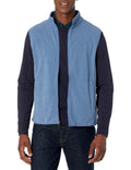 PolarZip Men's Fleece Vest – Big & Tall by Essentials