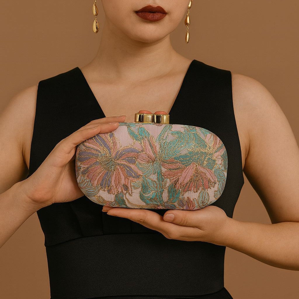 Ladies Elegant Evening Clutch Handbag