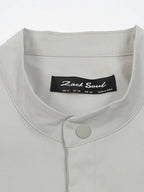 Men's Long Sleeve Jacket with Chest Pockets - Men's jackets by Trendsi | Available at Handbags Specialist Headquarter