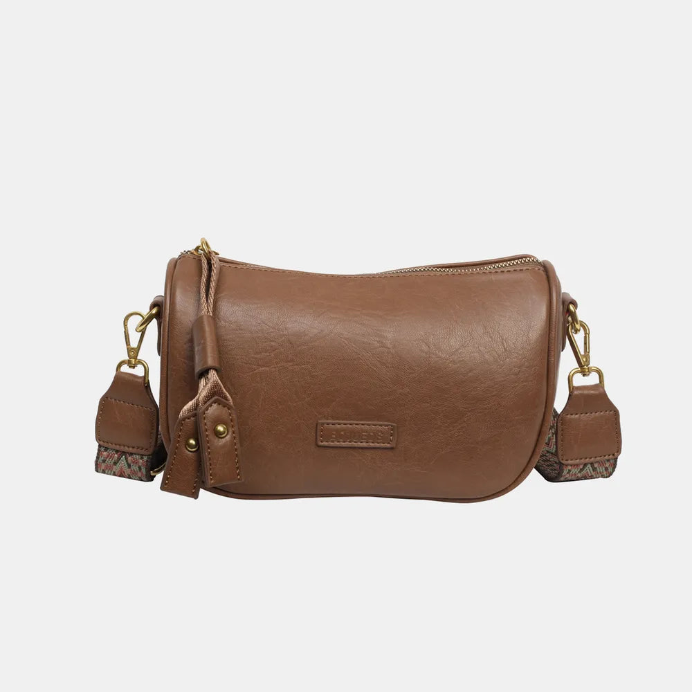 PU Leather Shoulder Bag - Crossbody Bag by Trendsi | Available at Handbags Specialist Headquarter