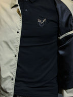 Men's Plus Size Snap Down Long Sleeve Jacket - Men's jackets by Trendsi | Available at Handbags Specialist Headquarter