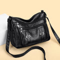 PU Leather Multi-Pockets Crossbody Bag - Crossbody Bag by Trendsi | Available at Handbags Specialist Headquarter