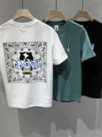 Men's Full Size Graphic Round Neck T-Shirt Plus Size - mens-shirts by Trendsi | Available at Handbags Specialist Headquarter