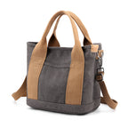 Korean Style Large Capacity Canvas Commute Bag