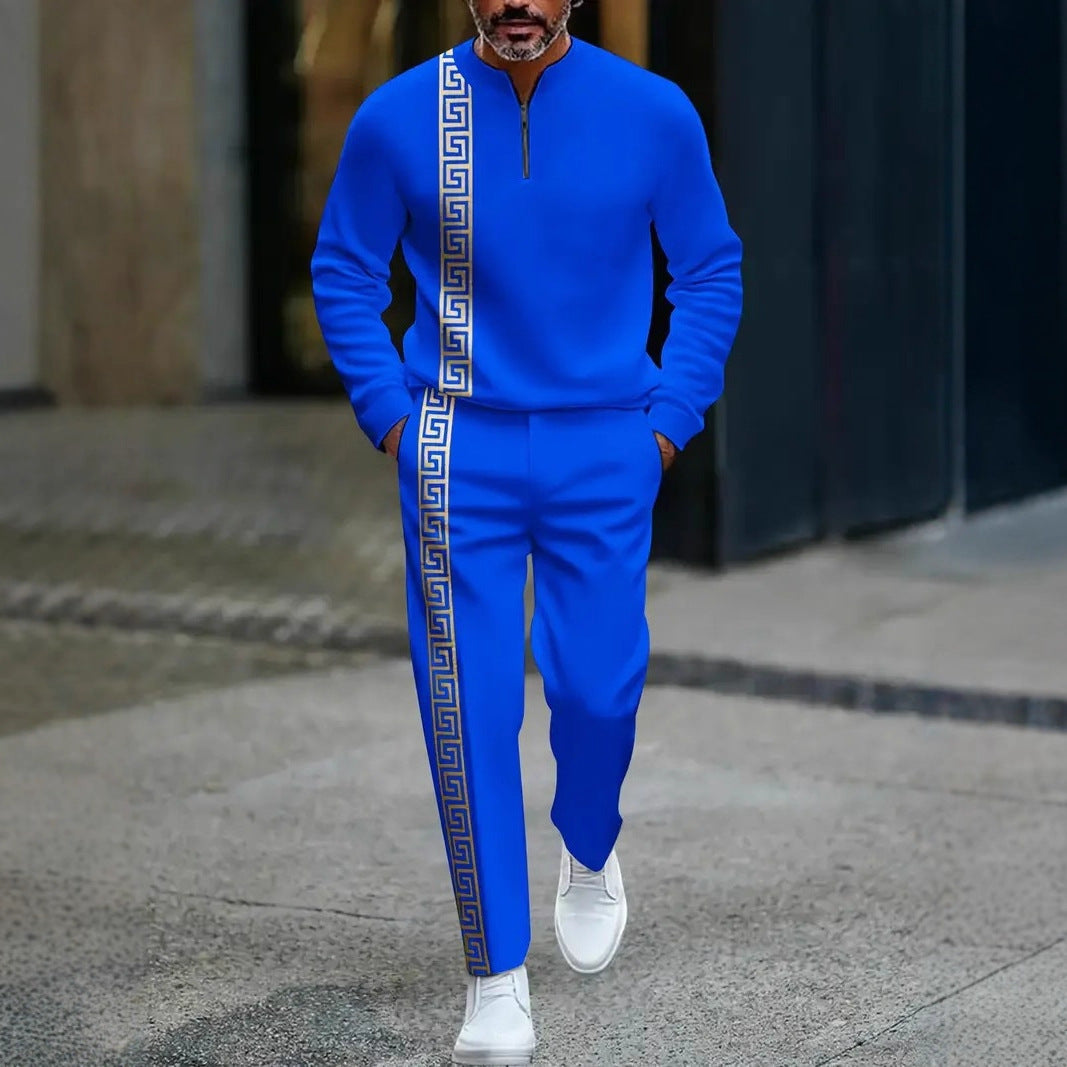 VersaFit Long-sleeve Polo & Pant Set