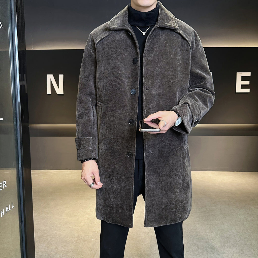 Chenille Cotton Wool Thick Windproof Coat