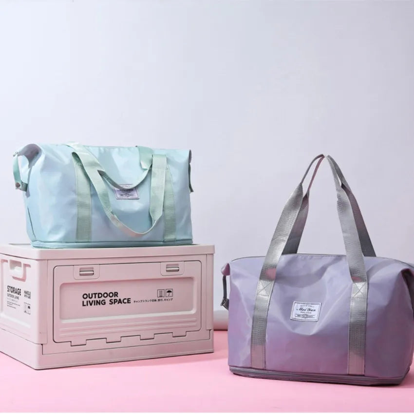 Oxford Cloth Oversize Travel Bag - travel-bag by Trendsi | Available at Handbags Specialist Headquarter